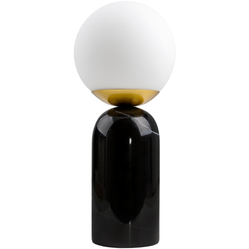 Verve Table Lamp | Black Marble