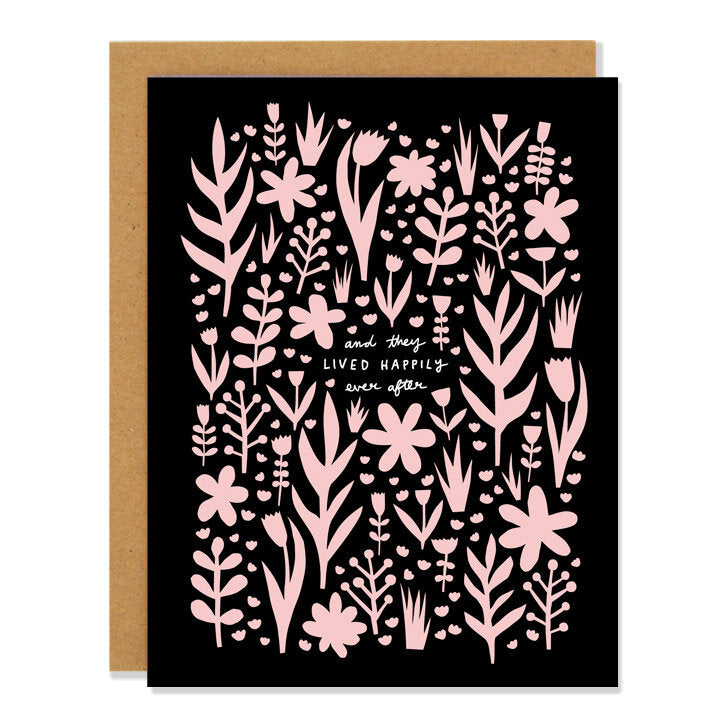 Wedding Flowers Card