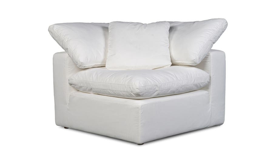 Terra Condo Modular Sectional - Cream White