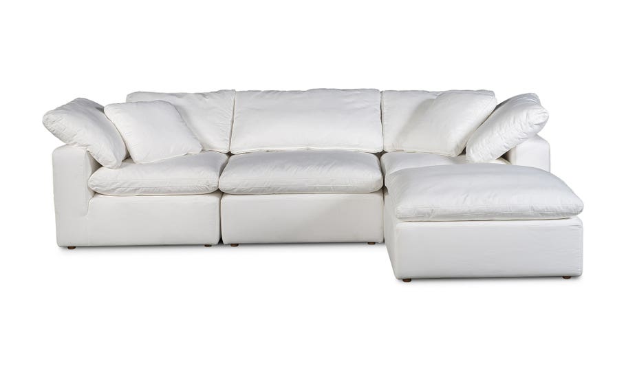 Terra Condo Modular Sectional - Cream White