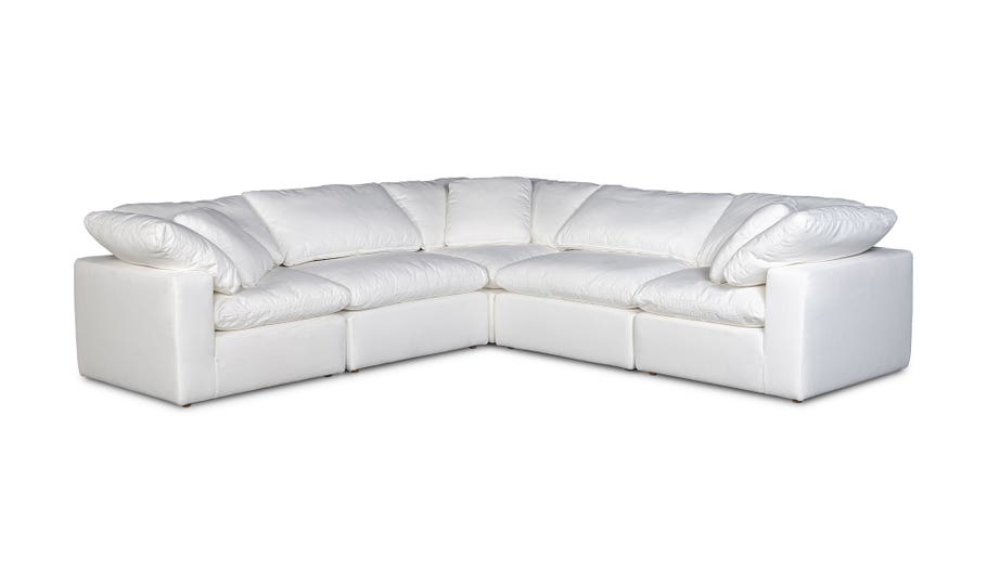 Terra Condo Modular Sectional - Cream White