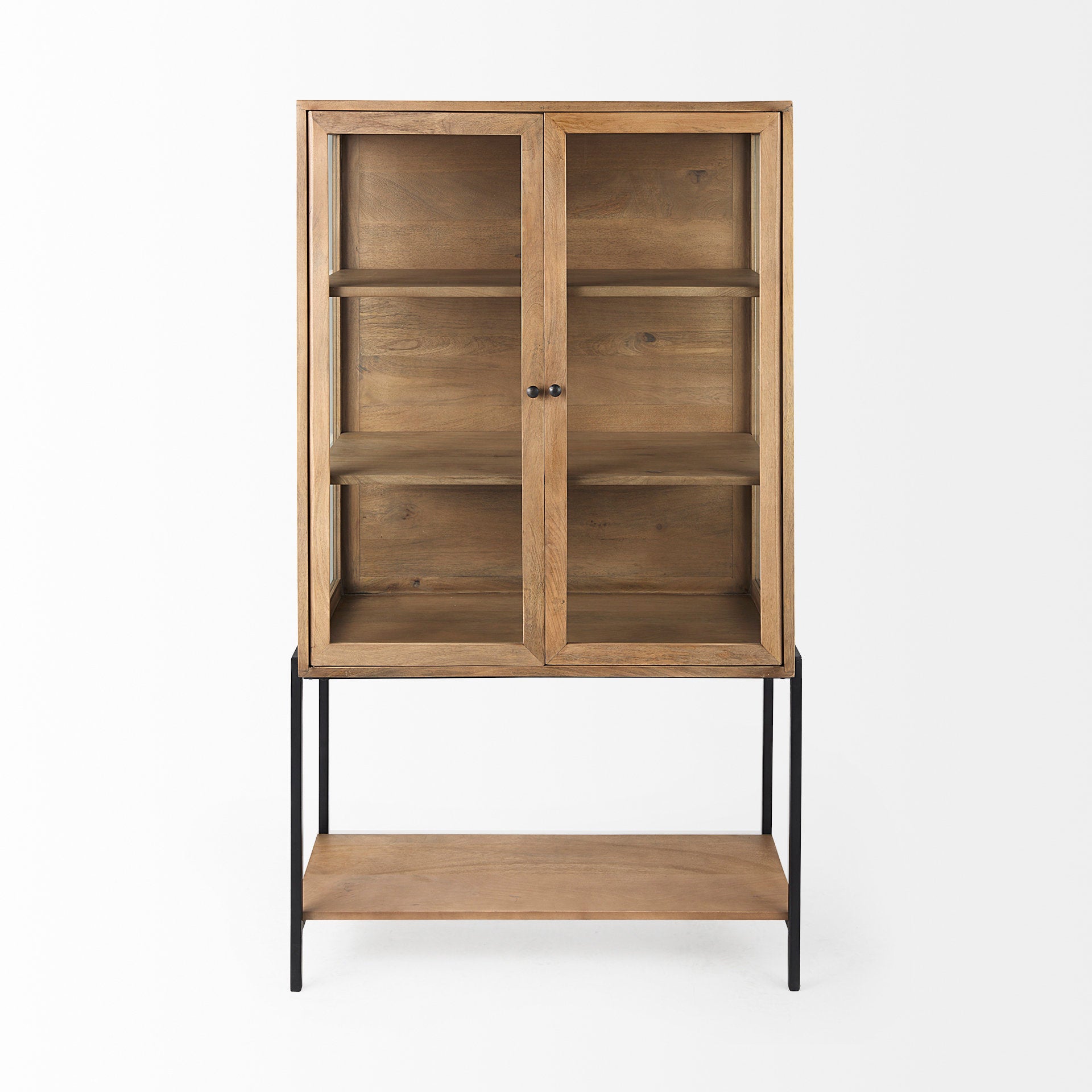 Arelius Cabinet - Light Wood