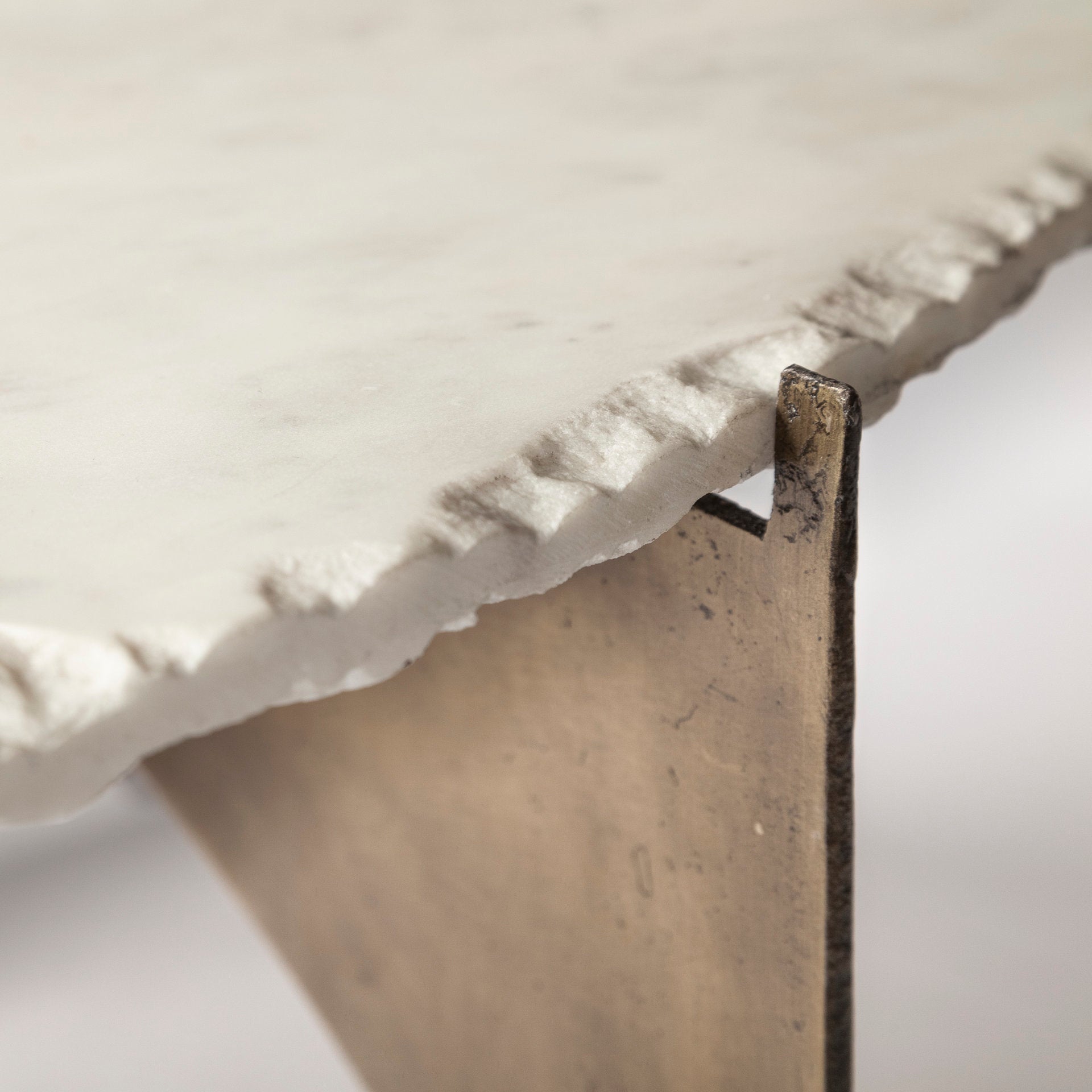 Reinhold Round Coffee Table - White