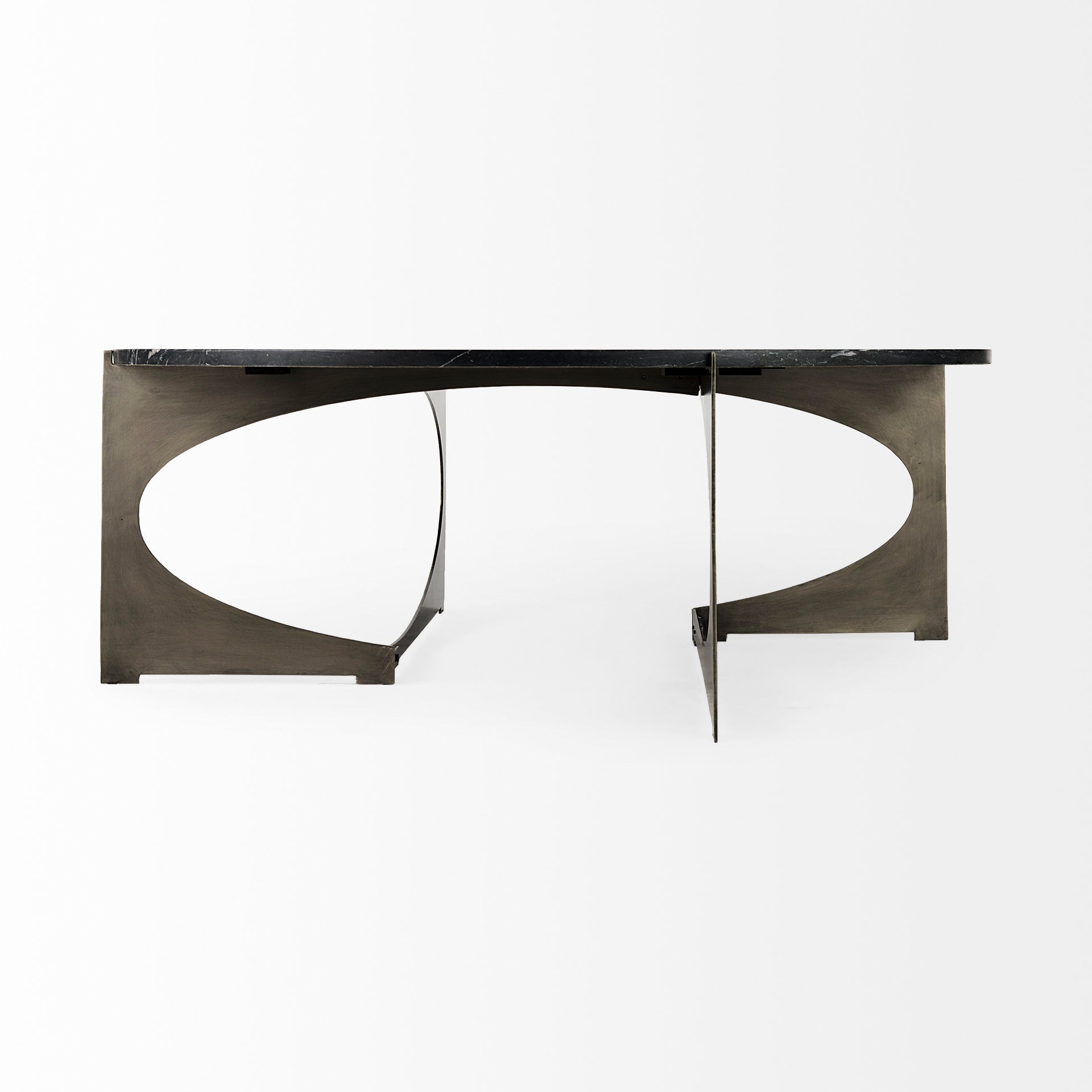 Reinhold Round Coffee Table - Black