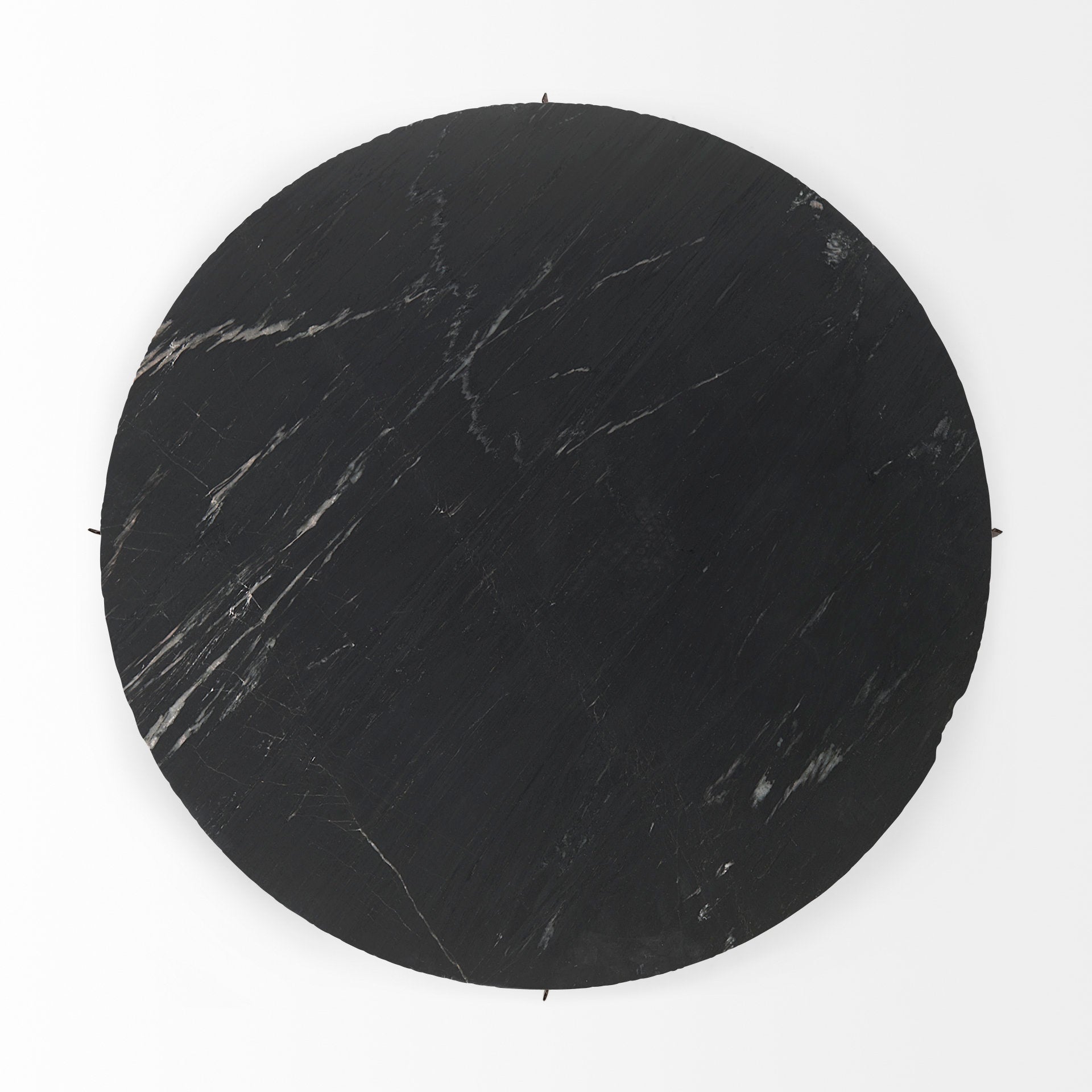 Reinhold Round Coffee Table - Black