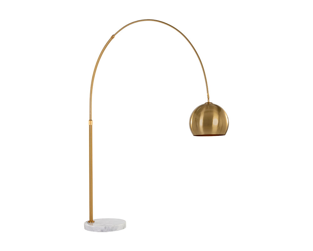 Vern Floor Lamp Brass