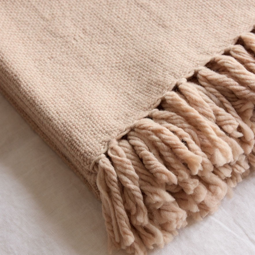 Chunky Throw - Camel