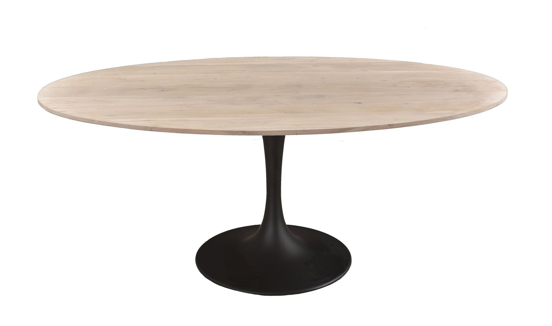 Aspen Oval Dining Table - With Metal Base