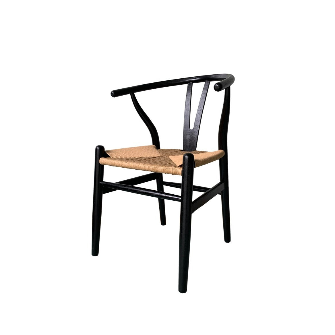 Ventana Dining Chairs- Black/Natural