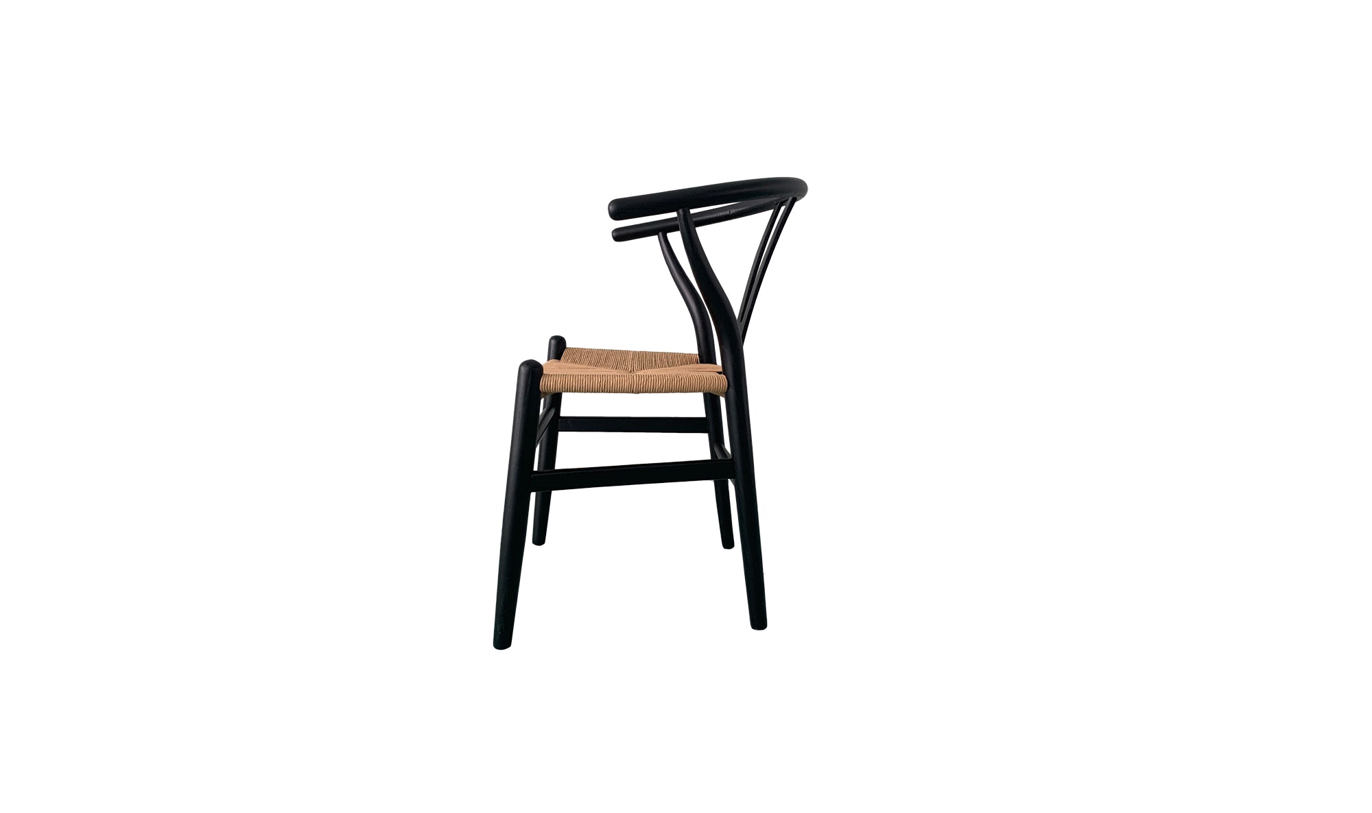 Ventana Dining Chairs- Black/Natural