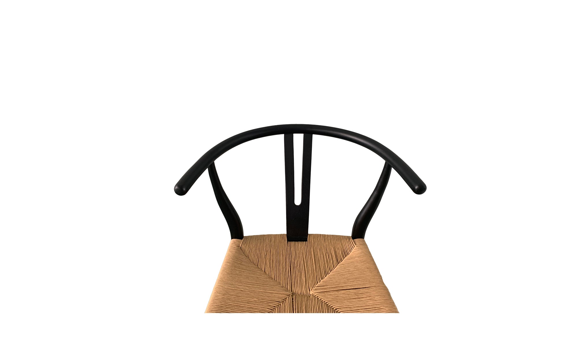 Ventana Dining Chairs- Black/Natural