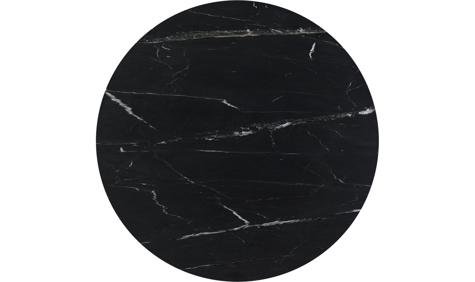 Tower Black Marble Dining Table