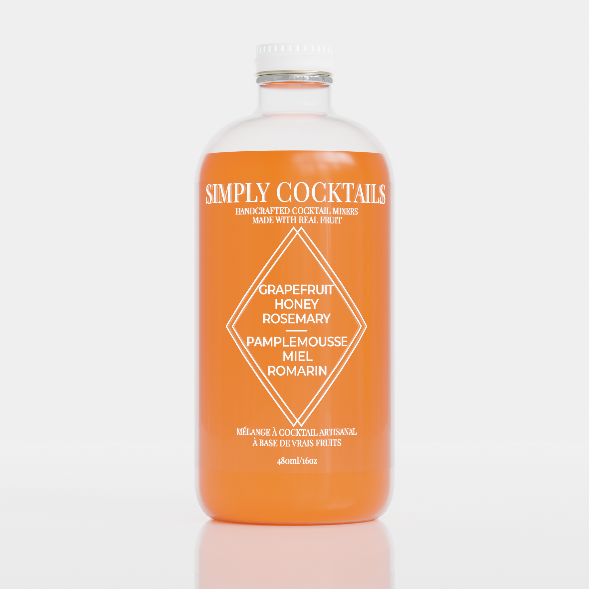 Grapefruit Rosemary Cocktail Mix - 16oz