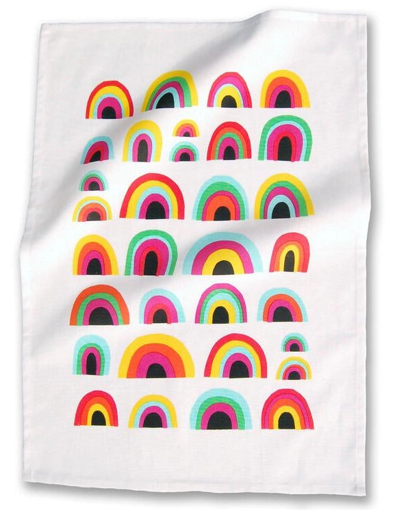 Rainbow Tea Towel