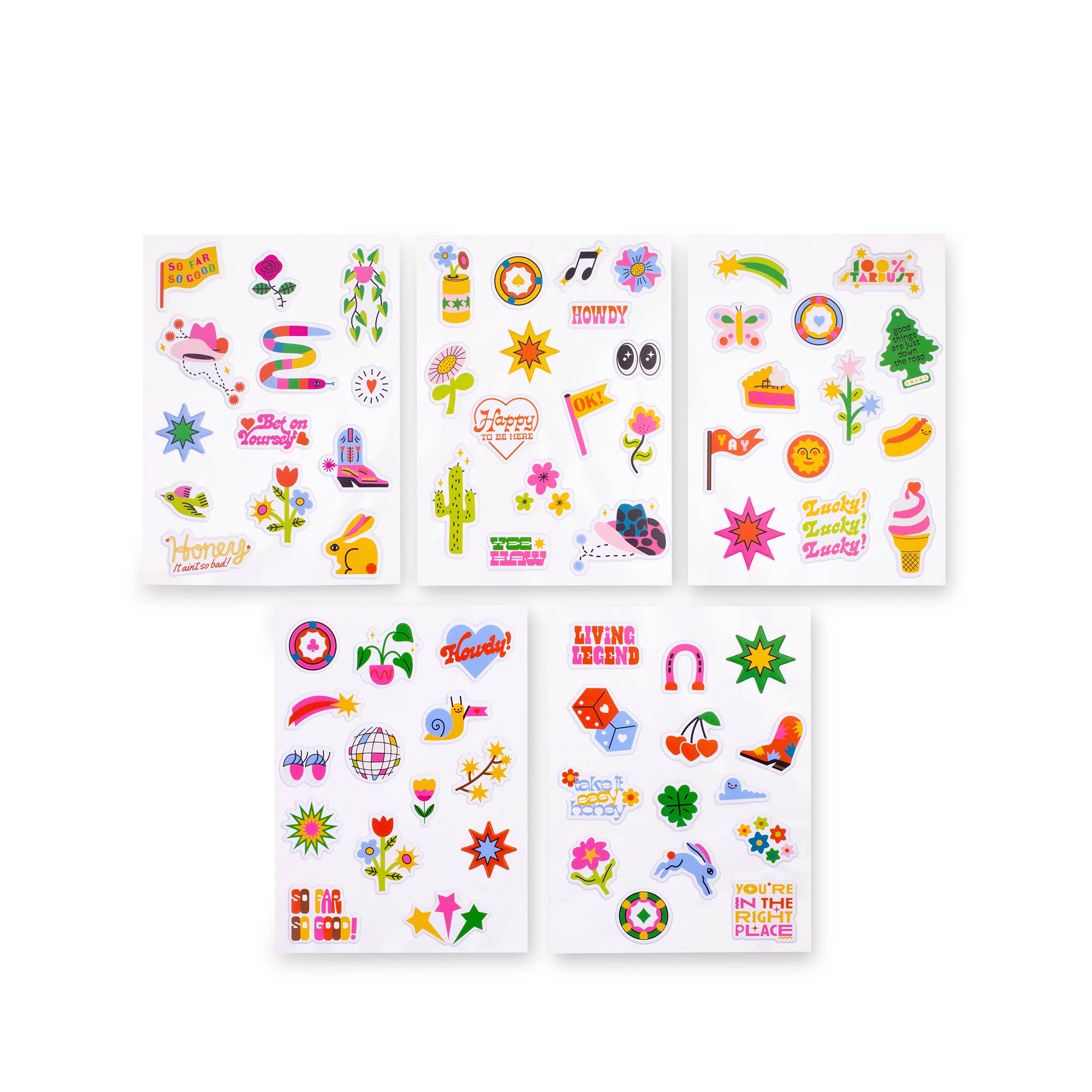 Puffy Sticker Pack, Assorted