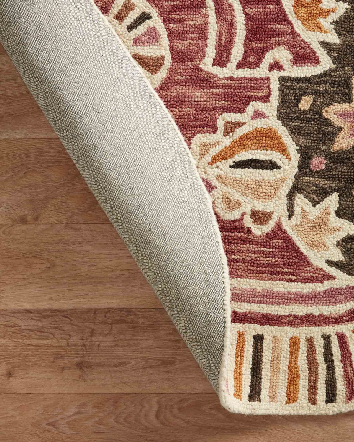 AYO-01 JB Rose / Multi Rug