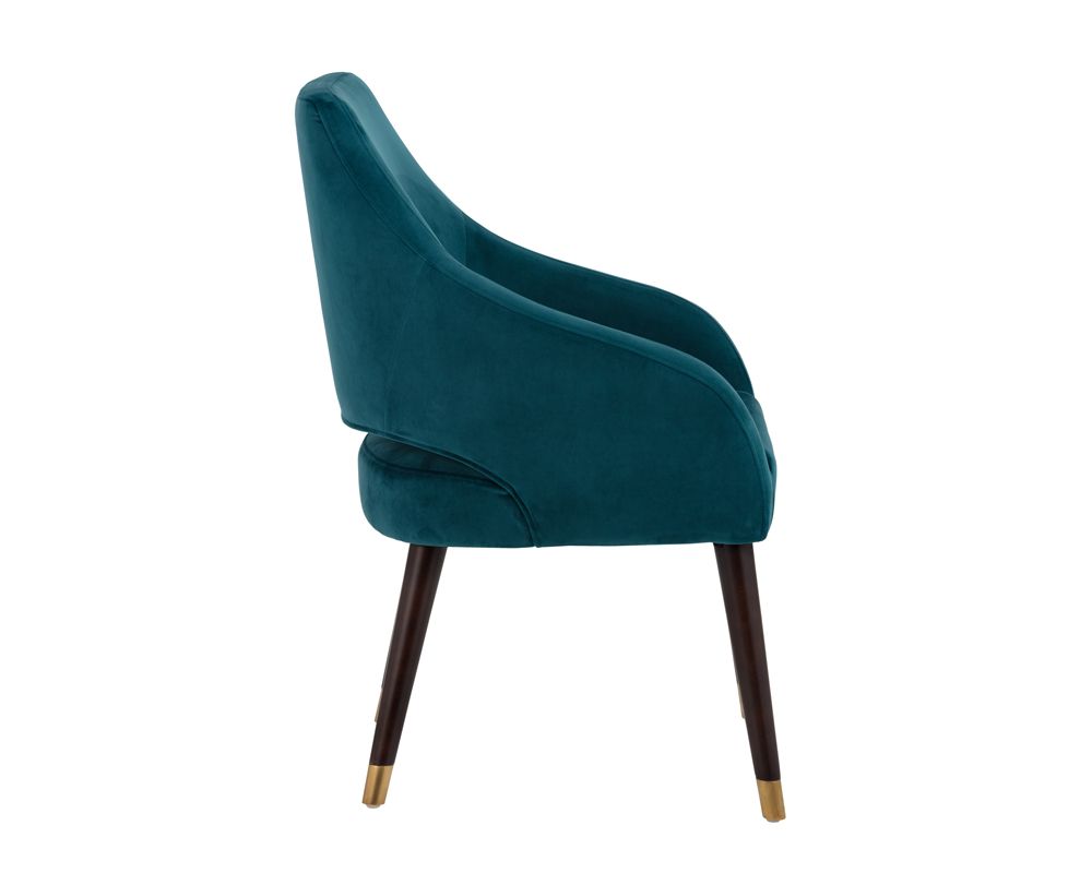 Adelaide Dining Armchair - Timeless Teal