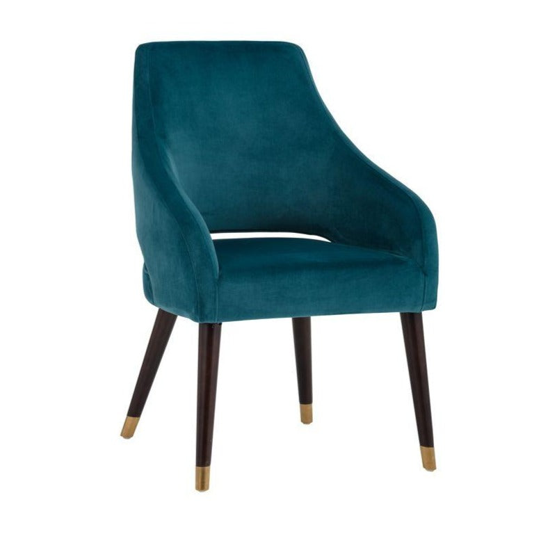 Adelaide Dining Armchair - Timeless Teal