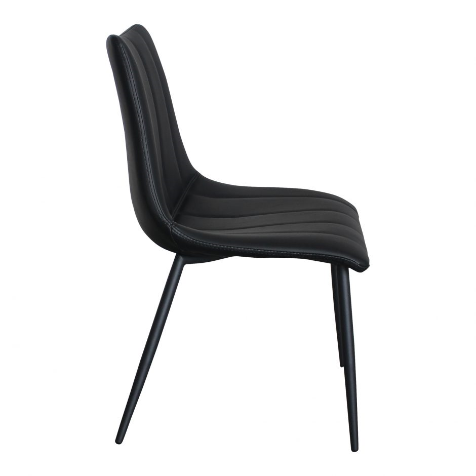 Alibi Dining Chair- Matte Black