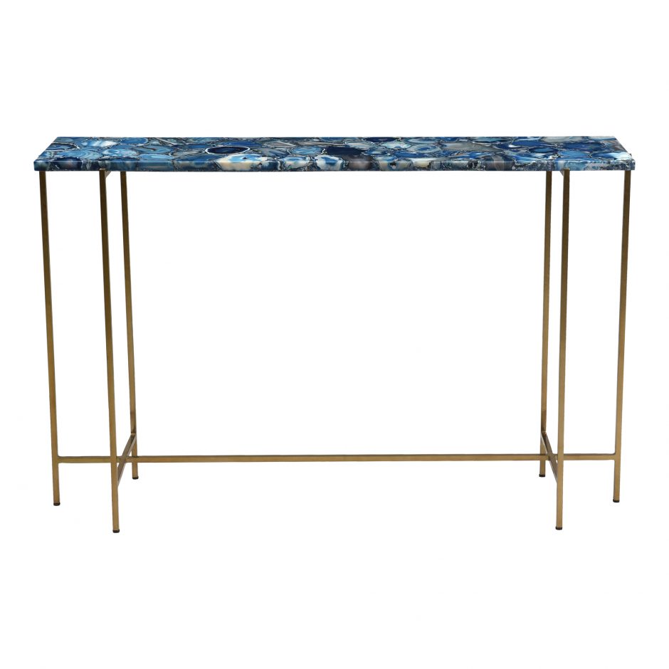 Blue Agate Console Table