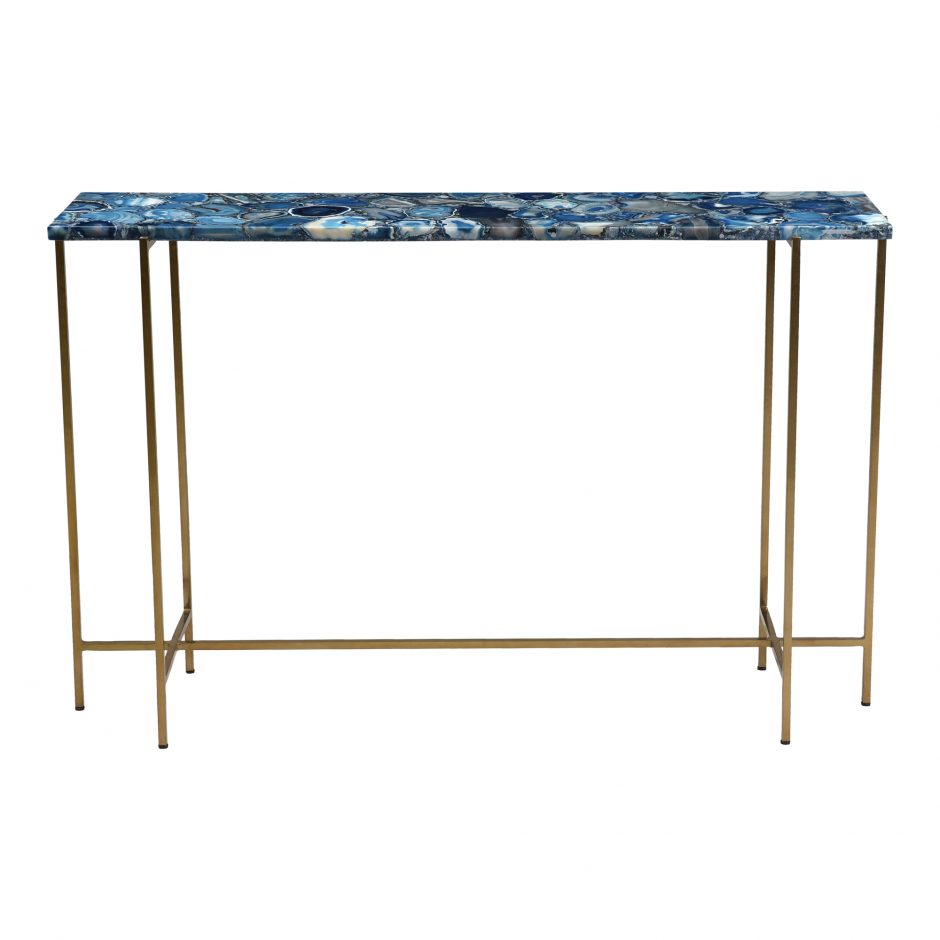 Blue Agate Console Table