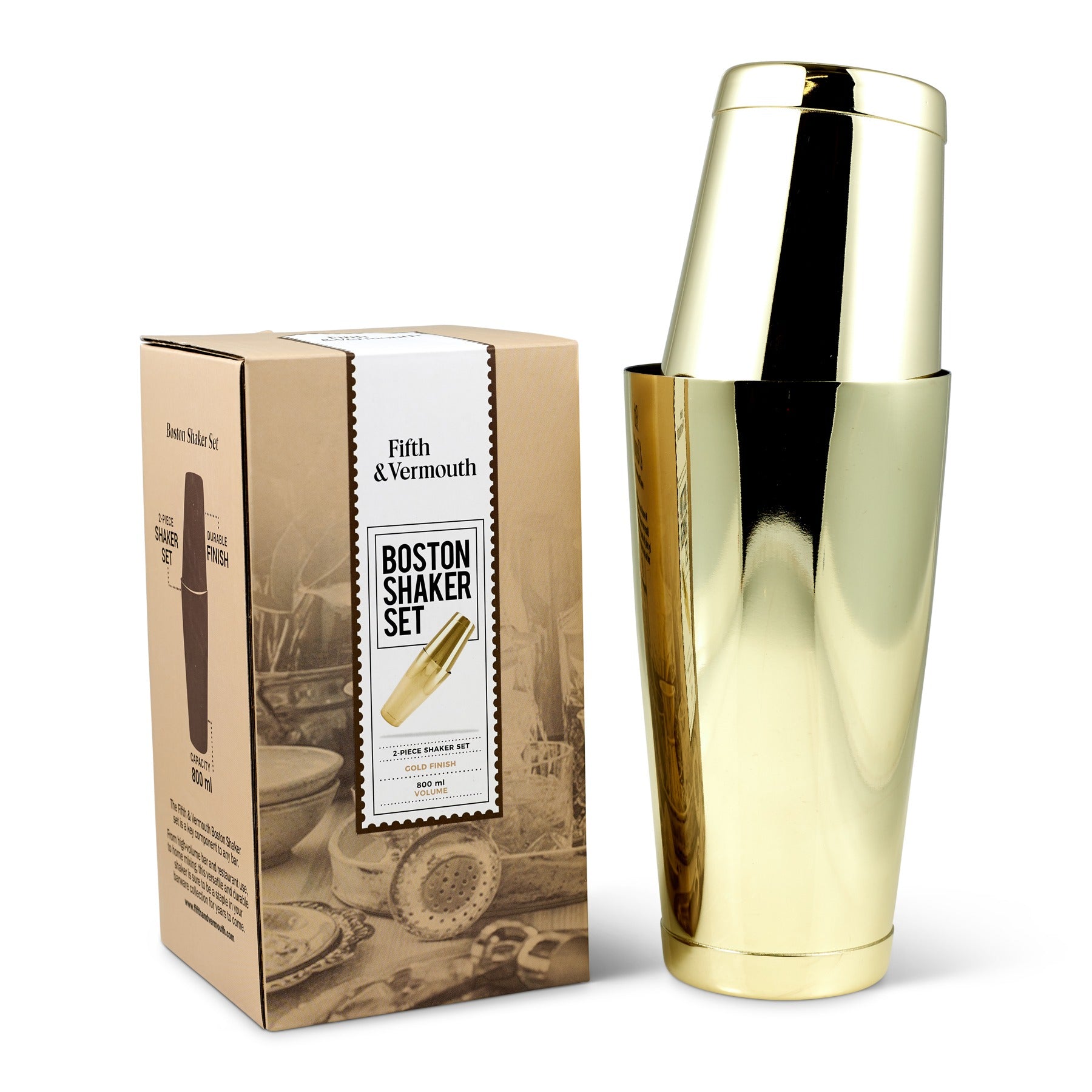 Boston Shaker Set - Gold