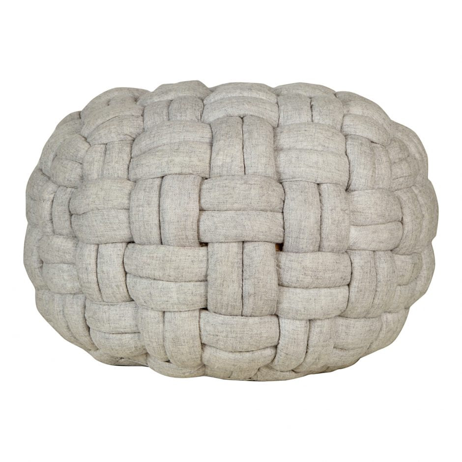Bronya Pouf- Pebble Grey