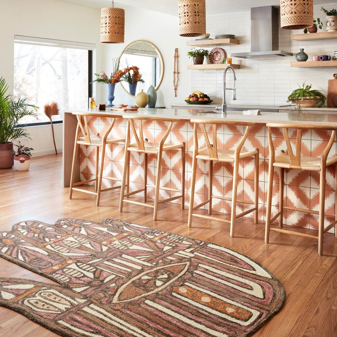 CHY-01 JB Berry / Spice Rug