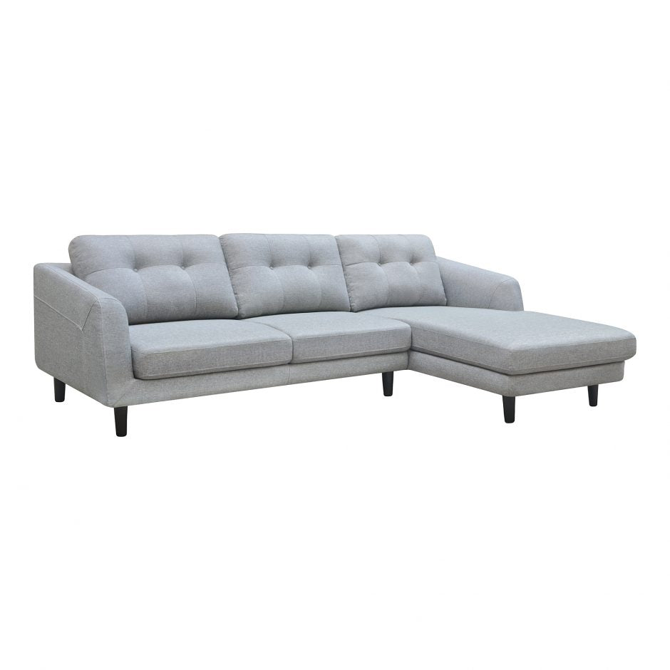 Corey Sectional Grey