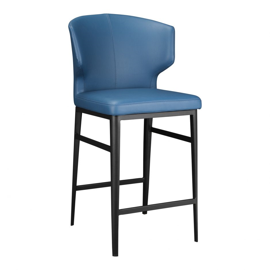 Delaney Stool- Blue