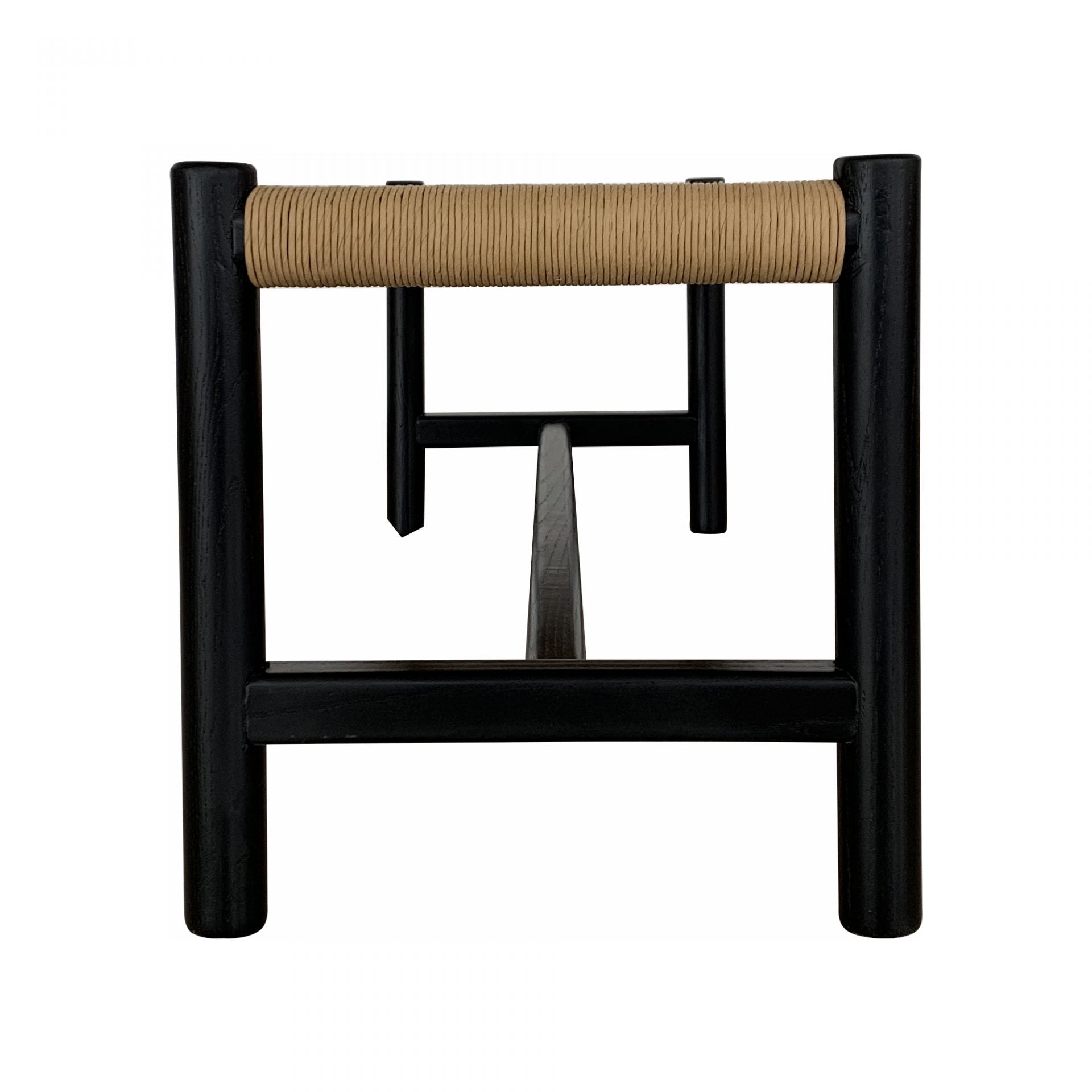 Hawthorn Bench Black Small