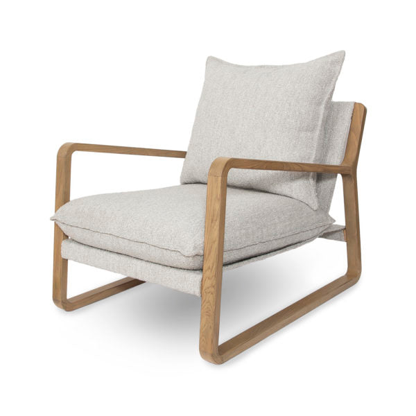 Finn Sling Chair- Taupe Boucle