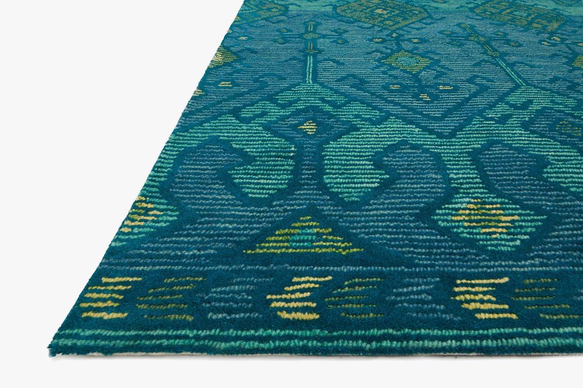 GQ-02 Green/Teal Rug