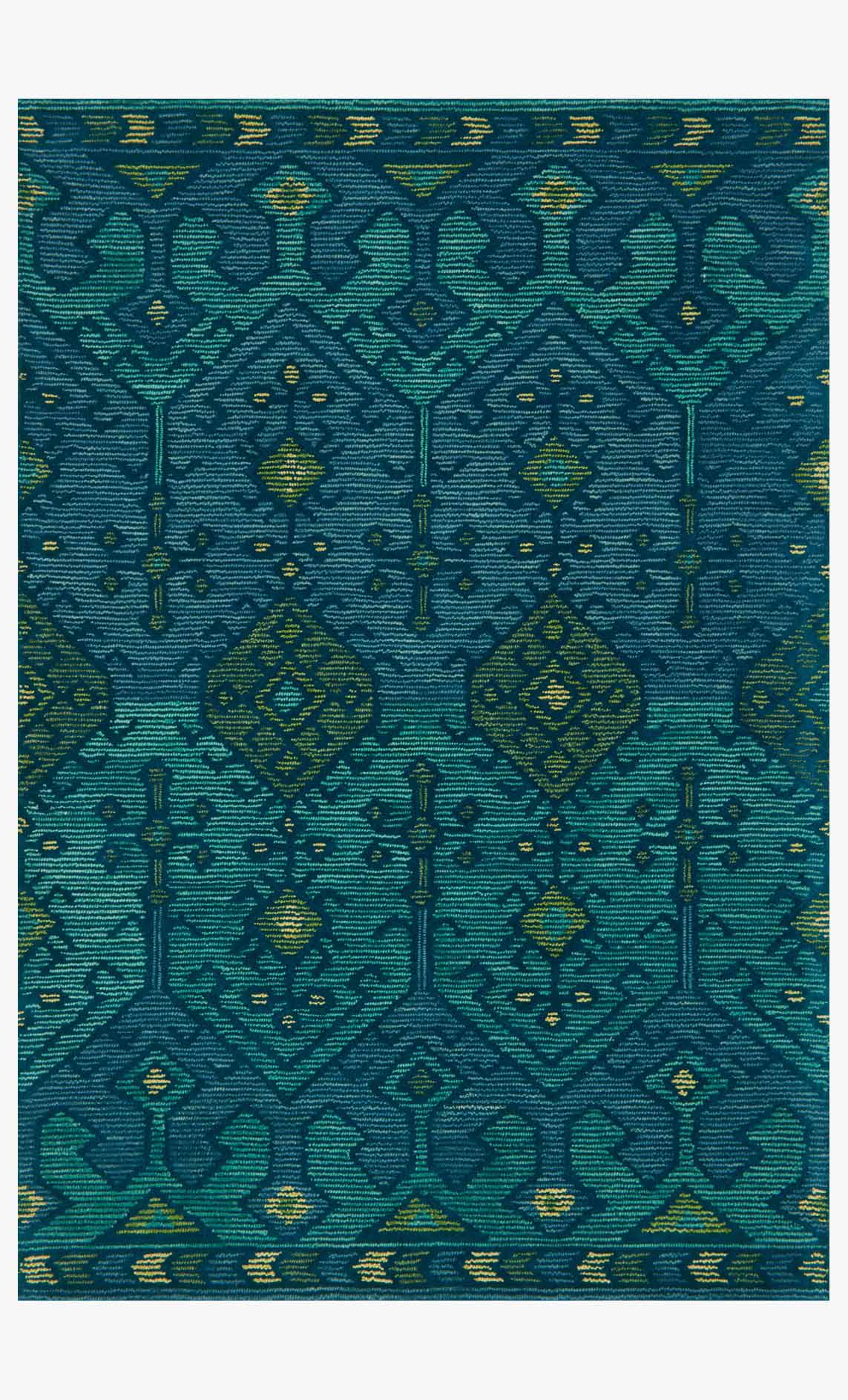GQ-02 Green/Teal Rug