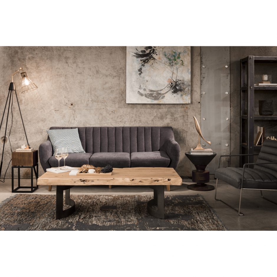 Hippo Stool- Grey