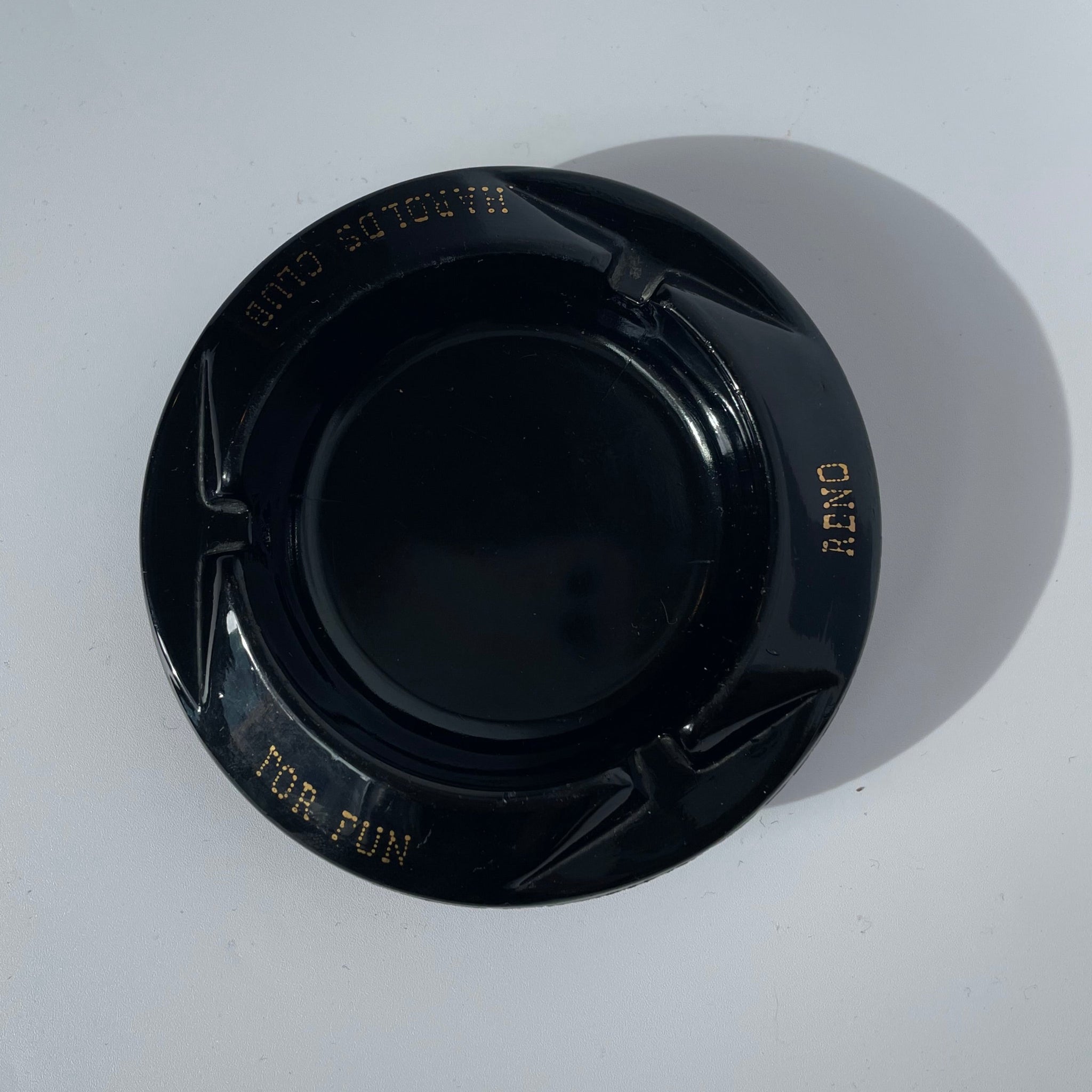 Vintage Harold's Club Ashtray