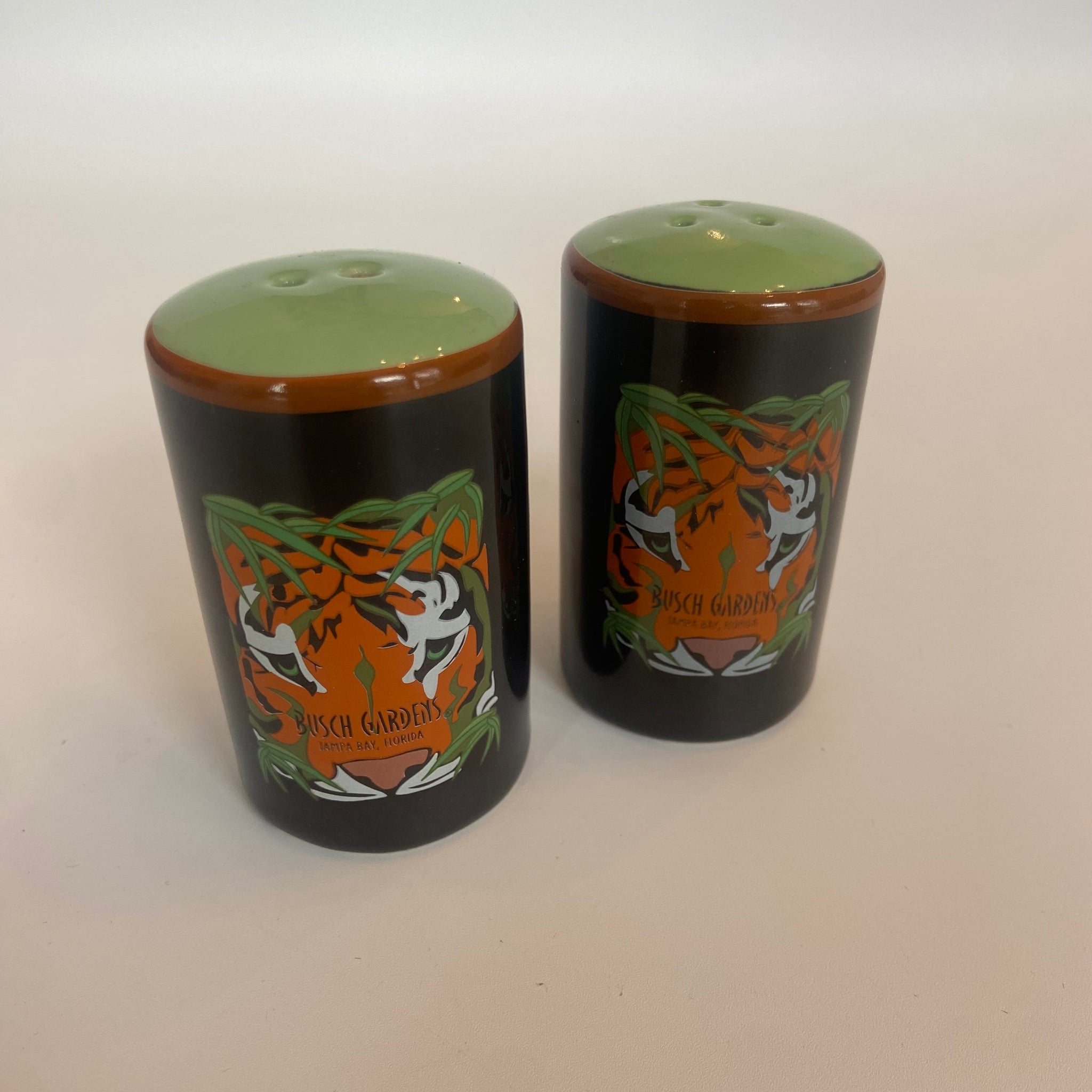 70's Busch Gardens Tampa Salt 'n Pepper Shakers