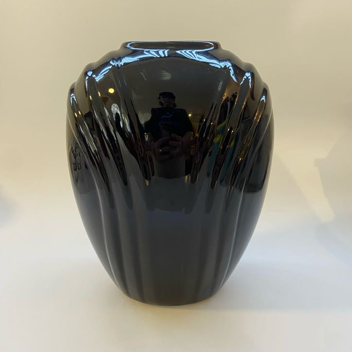 Large 80's Porcelain Vase
