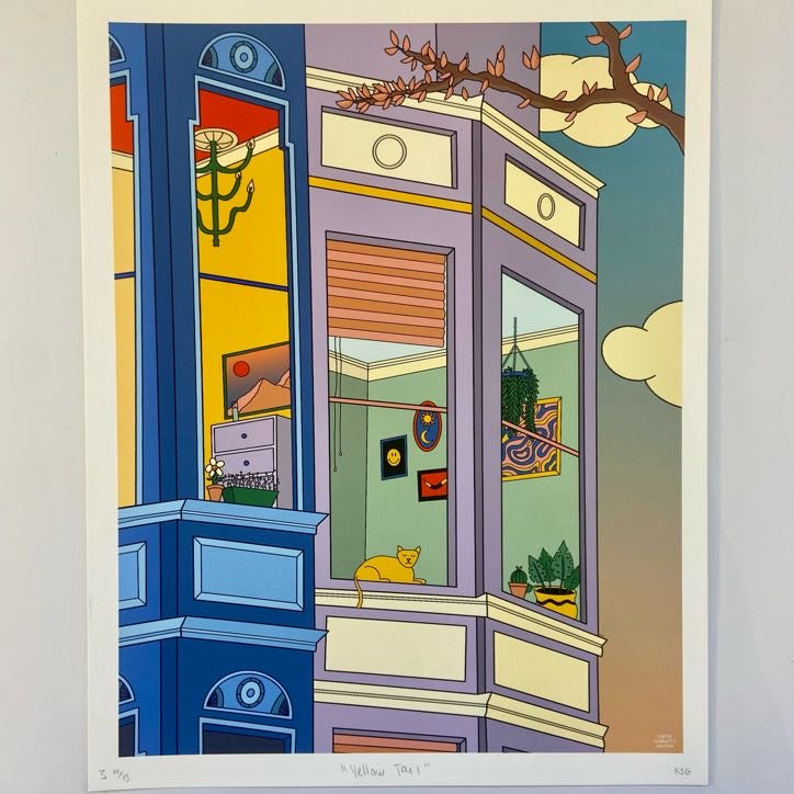 "Yellow Tail" Limited Edition Print by Katie Scarlett