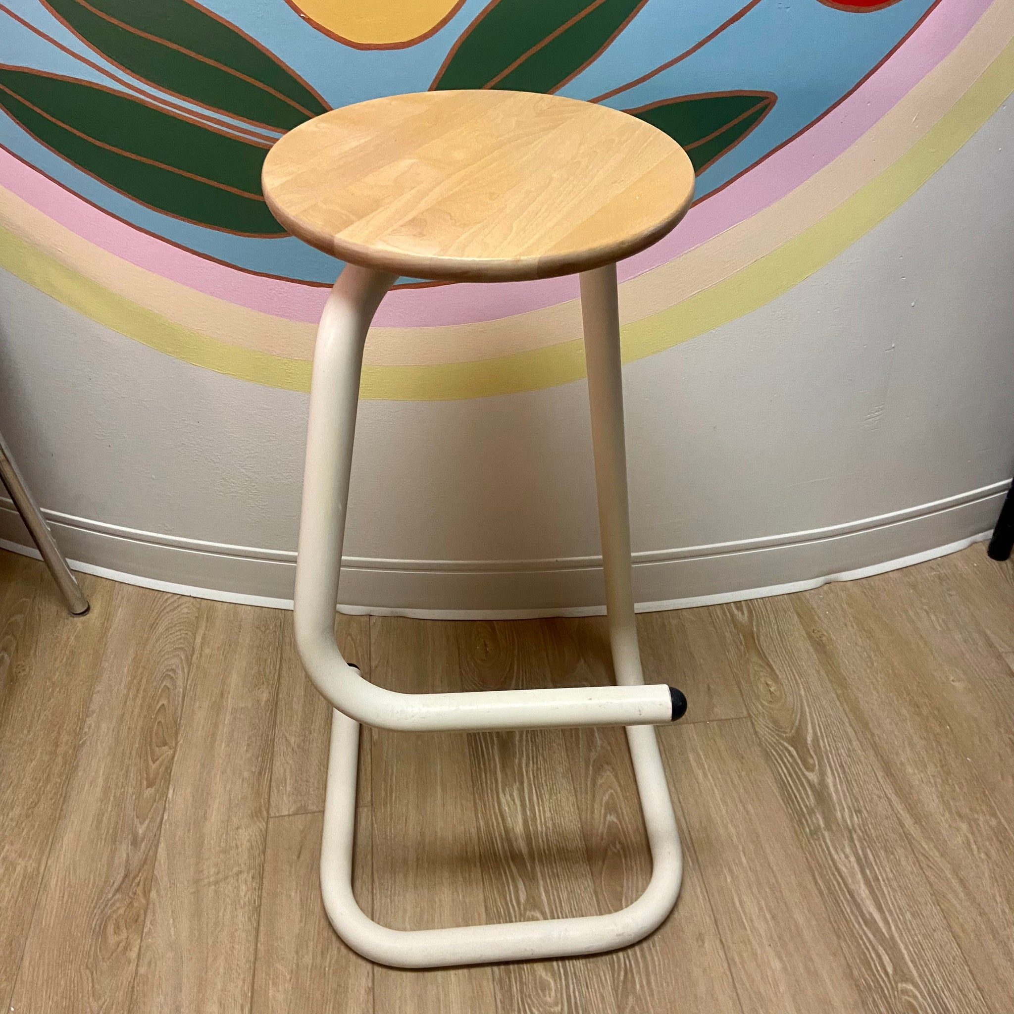 Vintage Paper Clip Bar Stools (Set of 2)