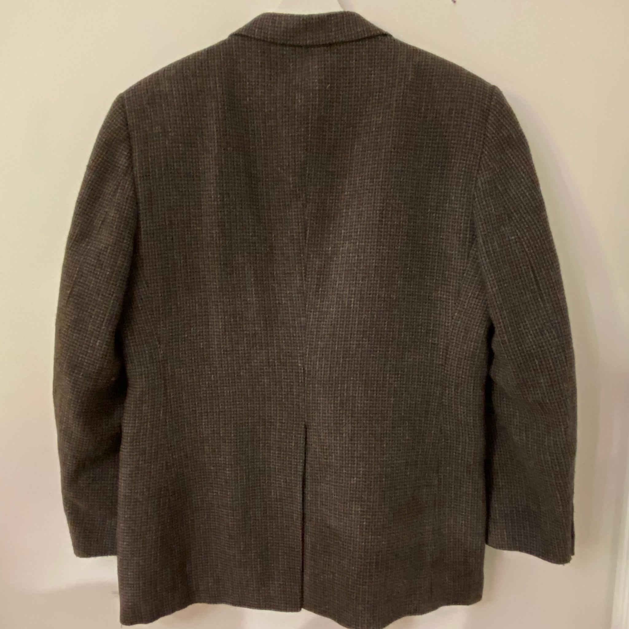 Wool Button Up Blazer- L