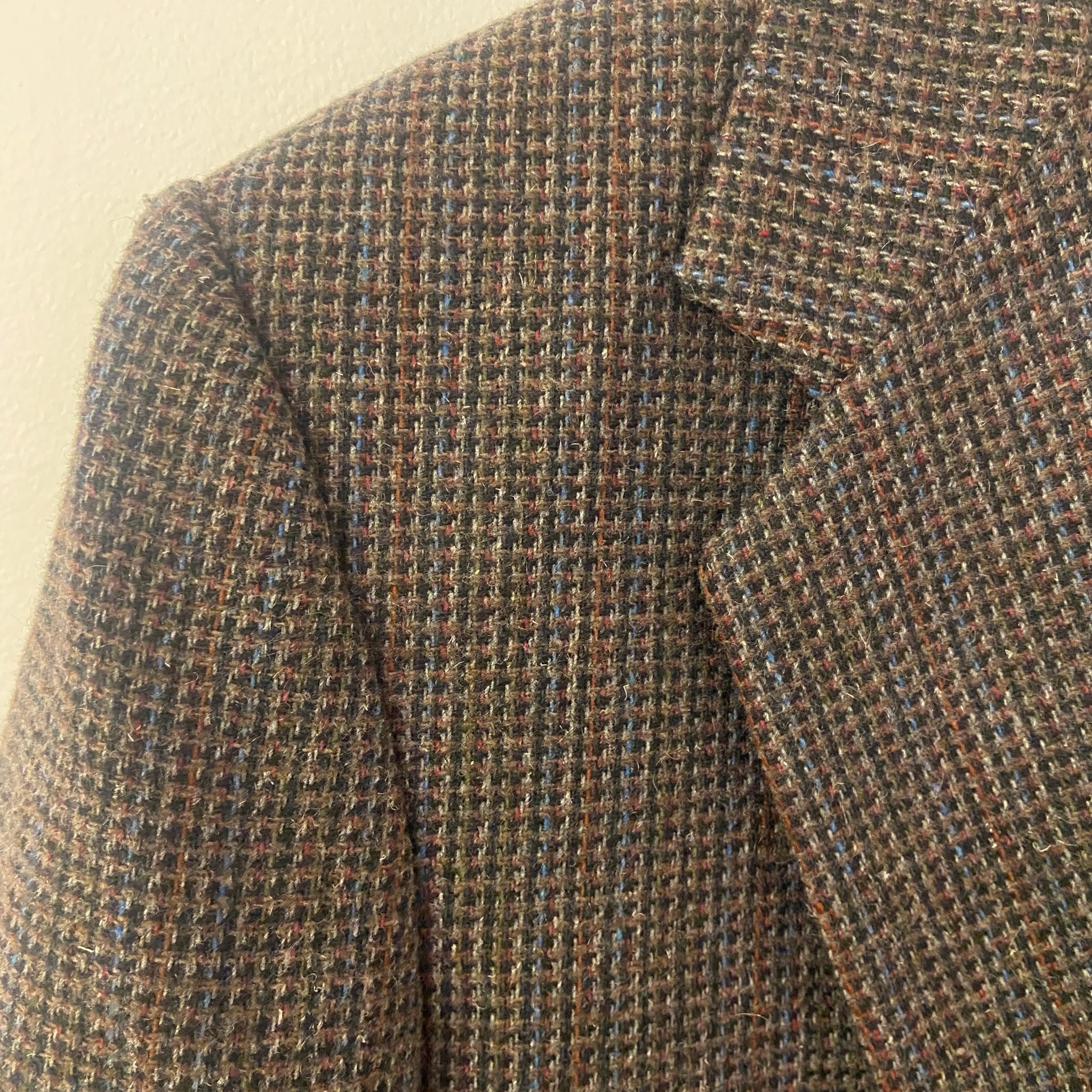Wool Button Up Blazer- L