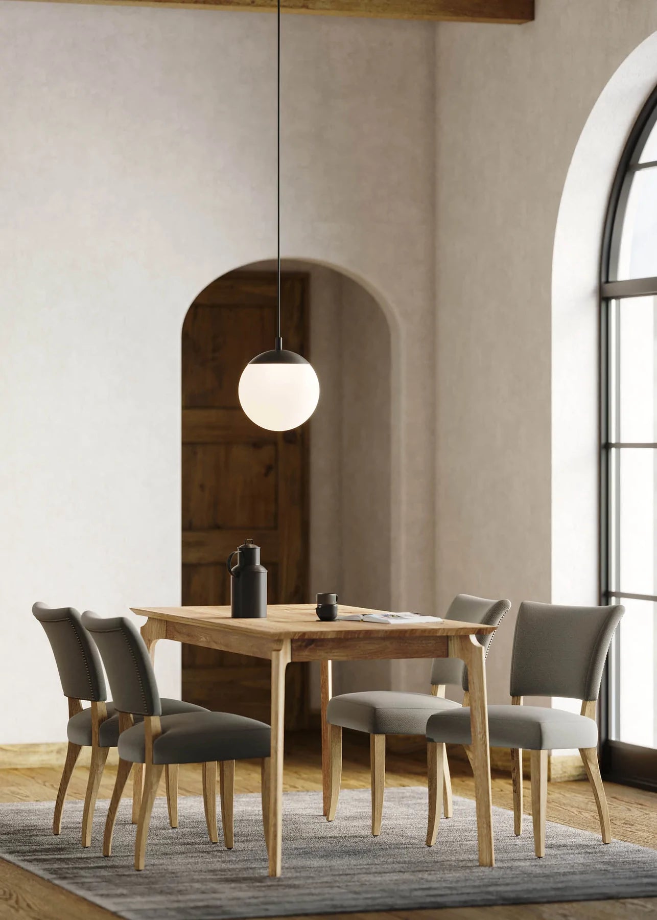 Kenzo Dining Table- Natural, brown or black