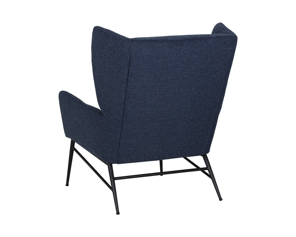 Kasen Lounge Chair Navy