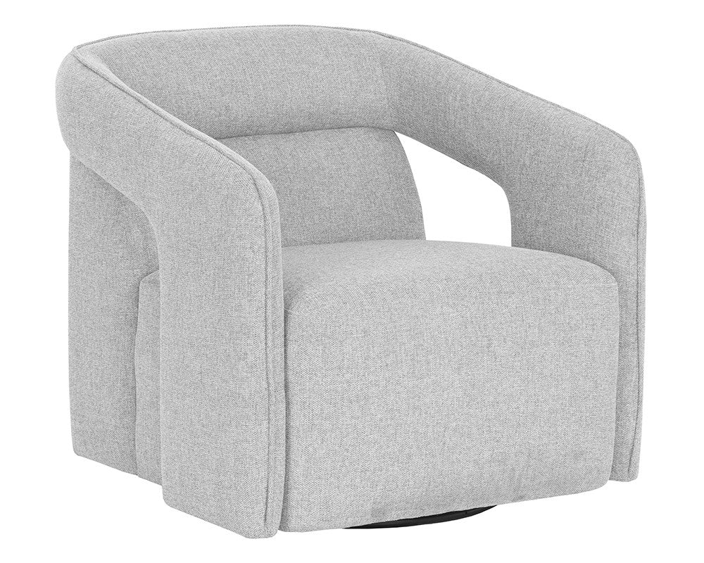 Kendrick Swivel Chair Grey