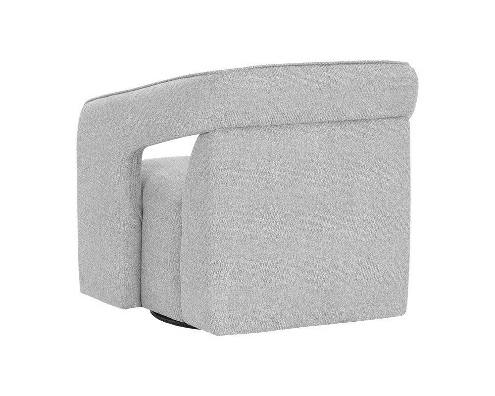 Kendrick Swivel Chair Grey