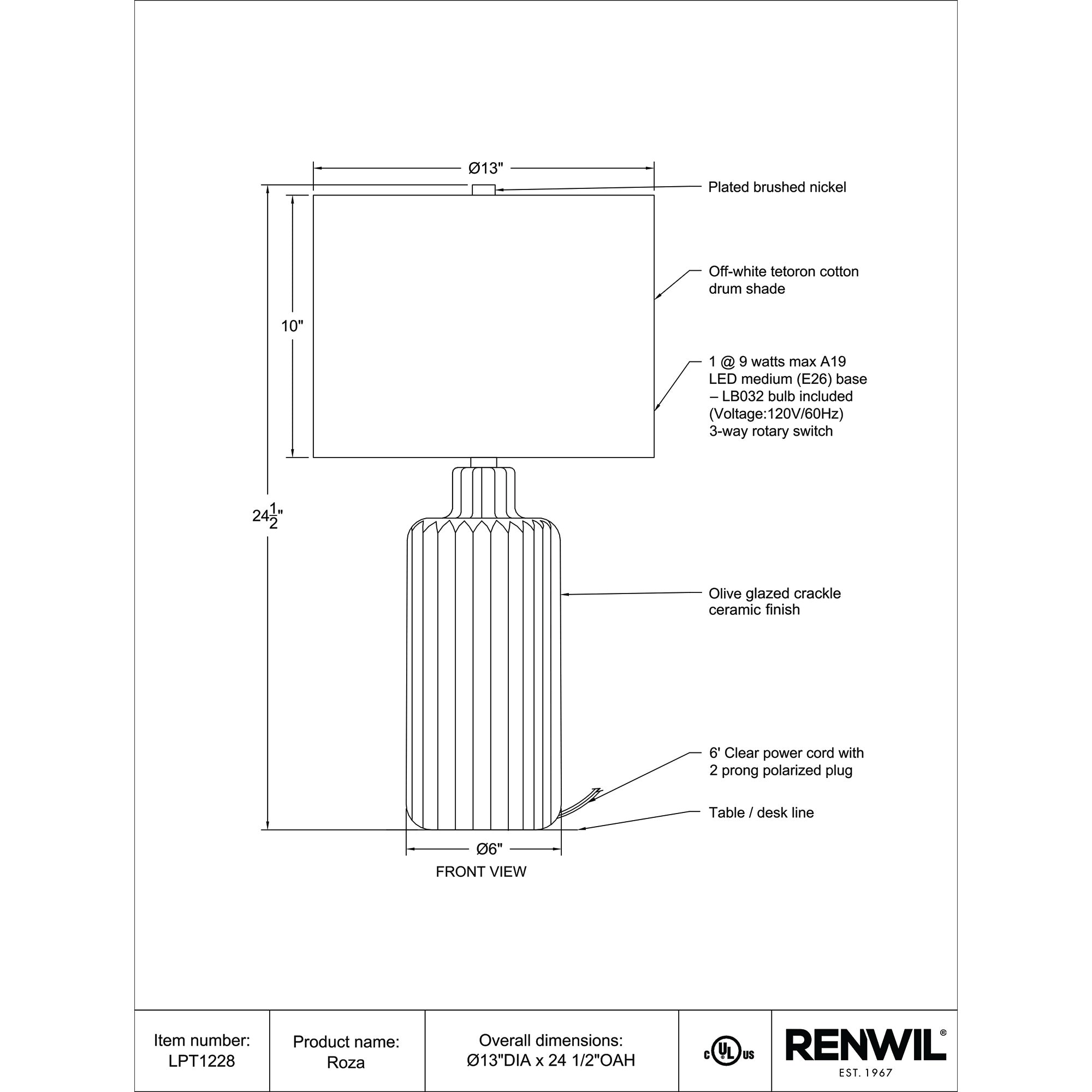 Roza Lamp