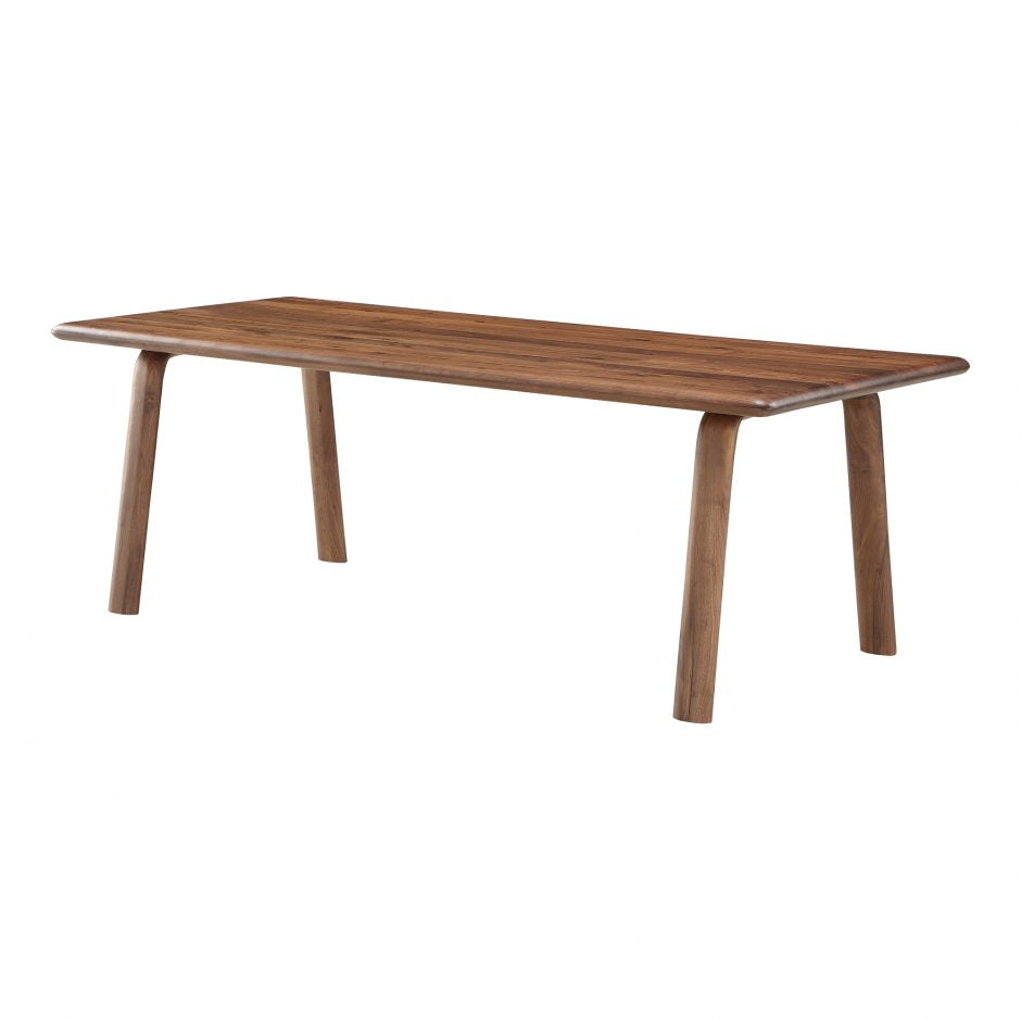 Malibu Rectangular Dining Table- Walnut