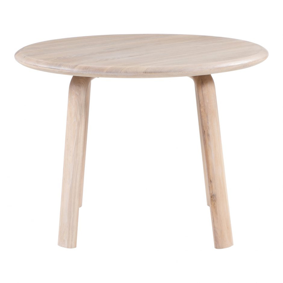 Malibu Round Dining Table- White Oak