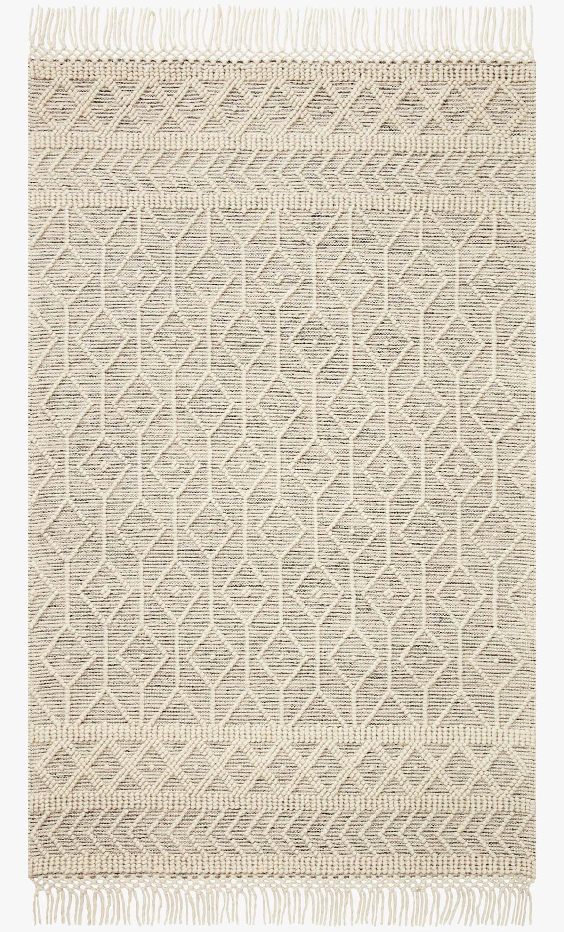 NOE-02 Ivory / Black Rug